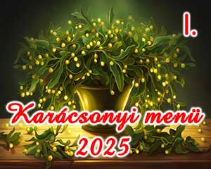 Karácsonyi menü I.